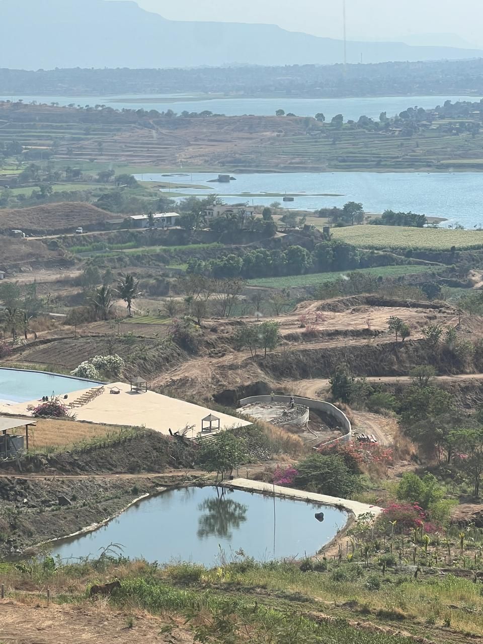Hillside ponds