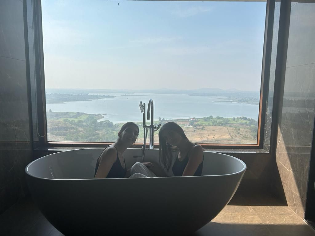 Bathtub with a view