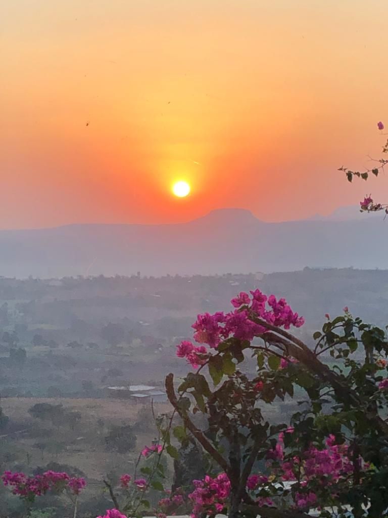 Sunrise over the hills